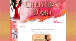 Desktop Screenshot of christinedabo.com